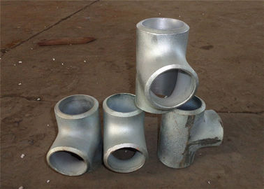 Butt Welding Steel Pipe Fittings Tee A234 WPB SCH80 Tee Bevel End Design