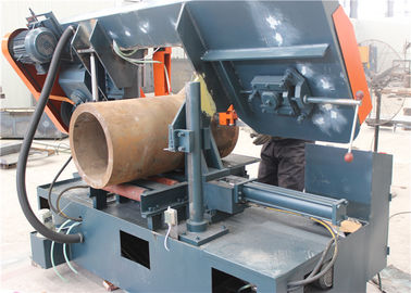 0.09kw Double Column Horizontal Cnc Bandsaw Cutting Machine