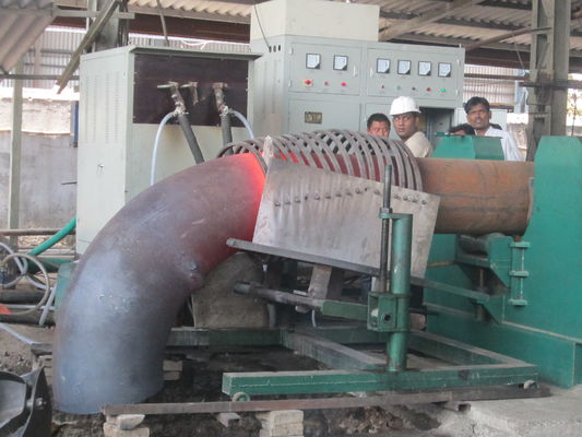 Press Induction Heating 1D 80kw Elbow Hot Forming Machine