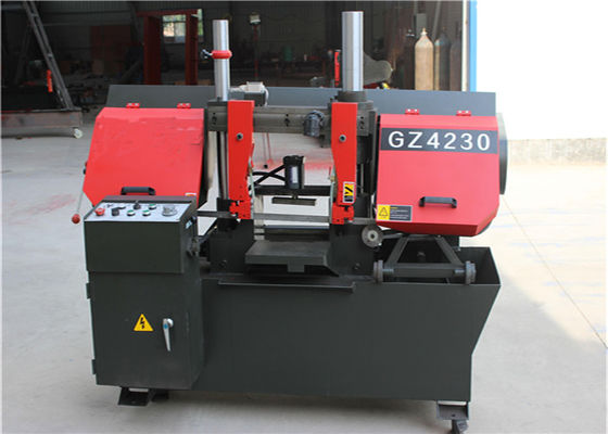 0.09kw Double Column Horizontal Cnc Bandsaw Cutting Machine