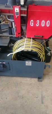 Two Column Angle Cut 45 Degree Cnc Bandsaw Cutting Machine Semi Auto